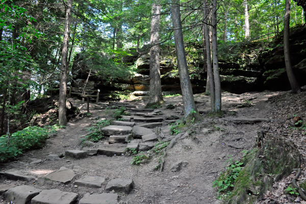 trail to The Rock House